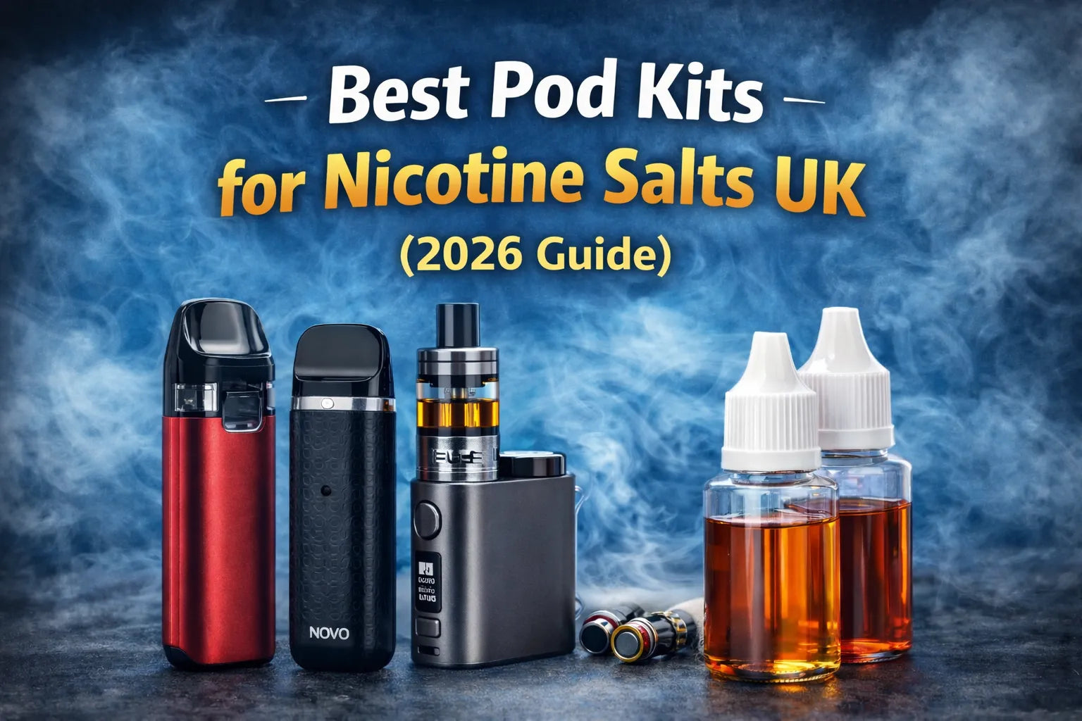 elfbar nachfüll pod läuft aus Best Vape Kits For Nicotine Salt E-liquids – 2024 Update main image 1