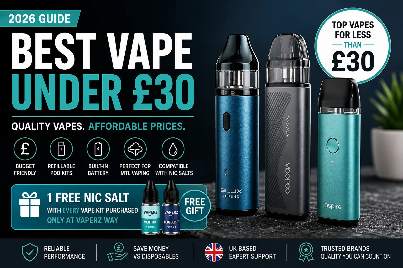 best air vape uk Best Vape for Heavy Smokers (UK) main image 0