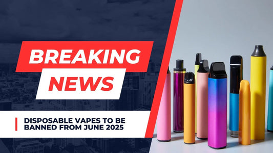 Disposable Vapes to be Banned in England and Wales by June 2025