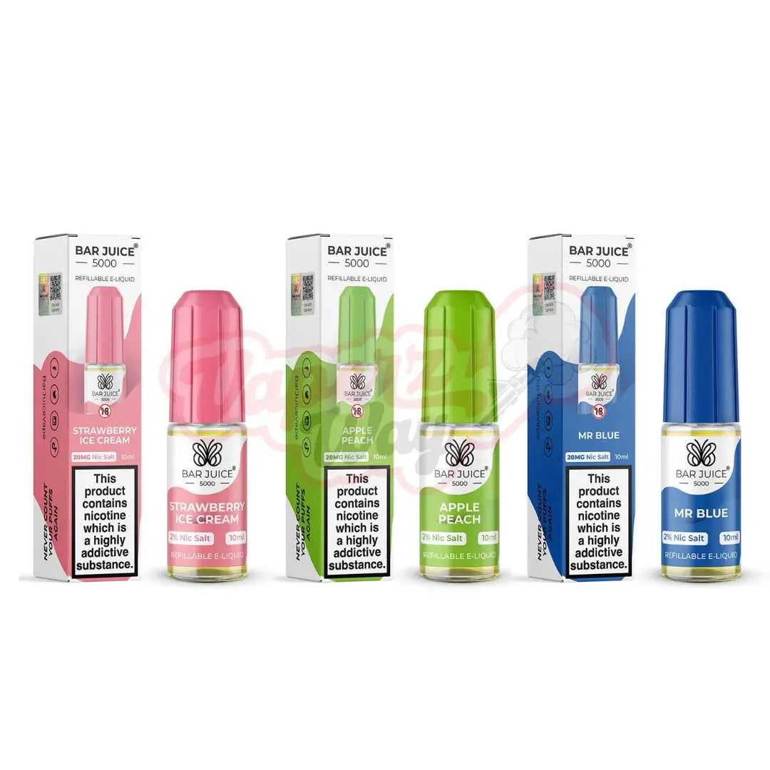 Bar Juice 5000 Nic Salts E-liquid