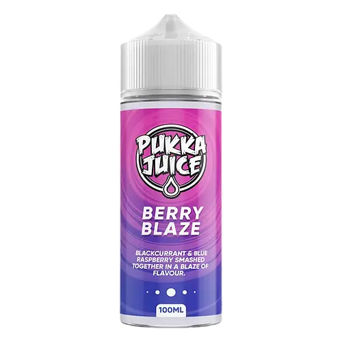 Pukka Juice Berry Blaze E Liquid 100ml Shortfill 70VG/30PG
