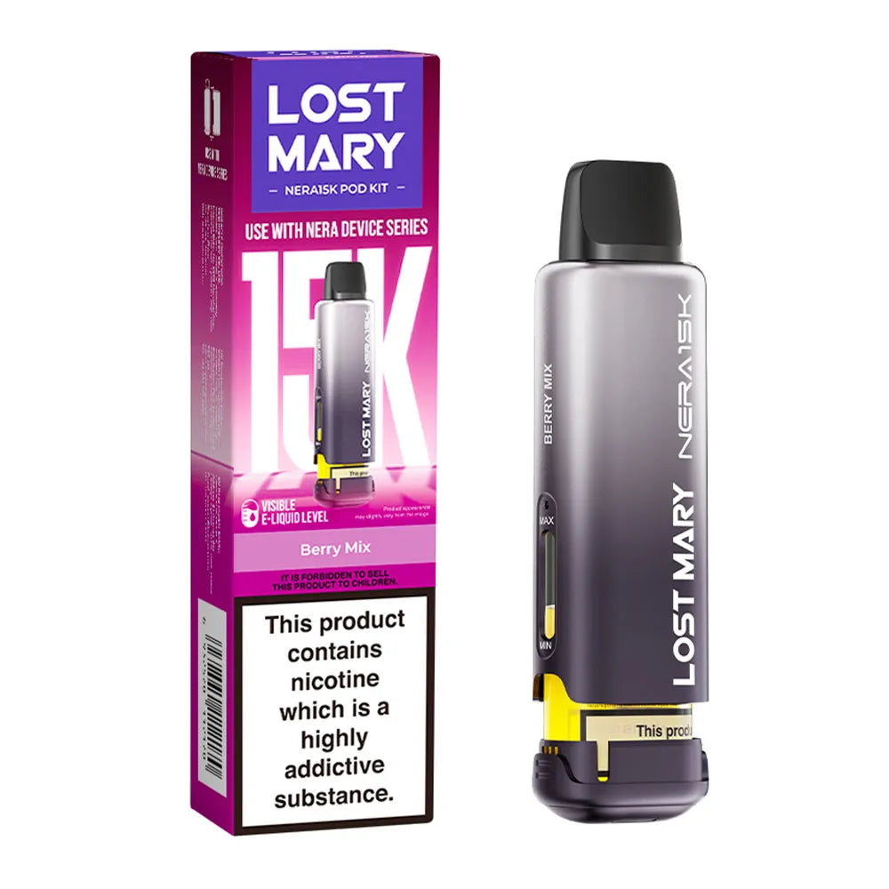 Lost Mary Nera 15K Replacement Pods