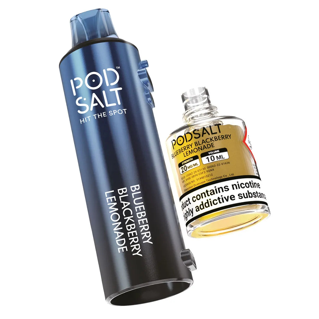 Pyne Pod Click prefilled replacement pod in Blueberry Blackberry Lemonade flavour