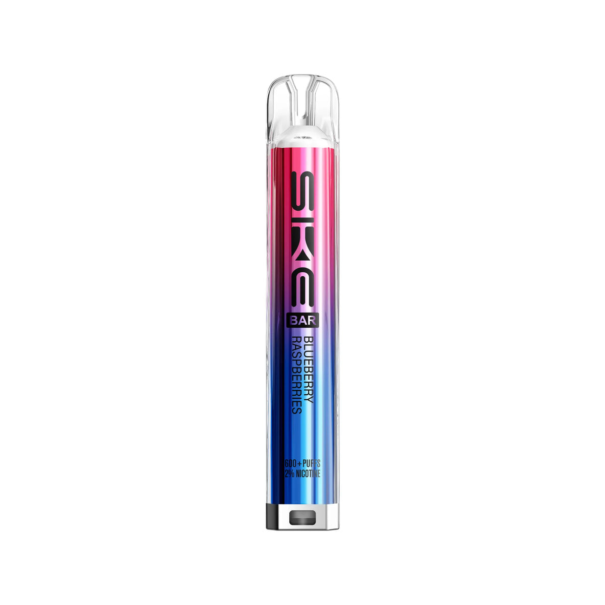 Blueberry Raspberries Flavour SKE Crystal Bar 600 puff prefilled pod kit