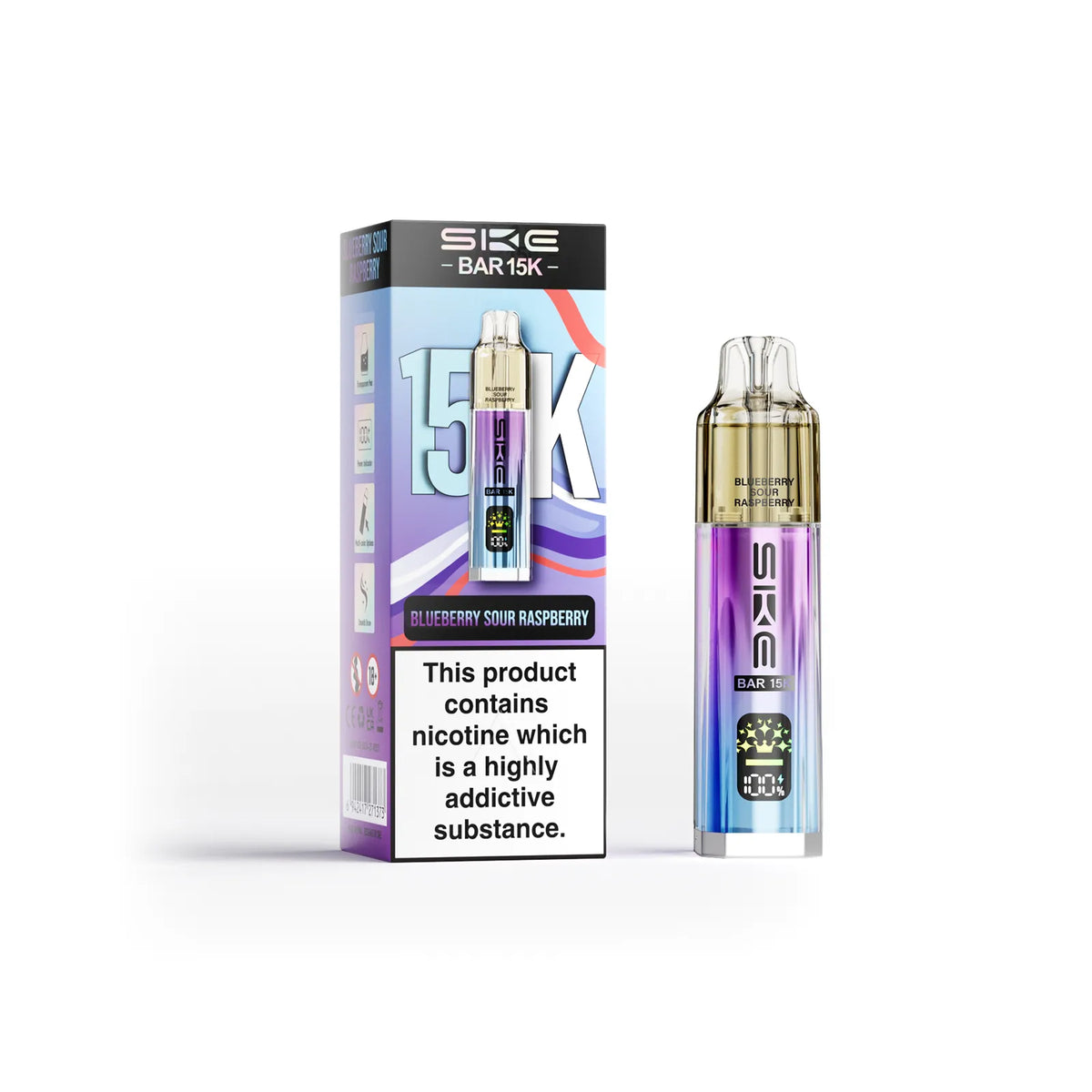 Blueberry Sour Raspberry SKE Bar 15K Prefilled Pod Kit
