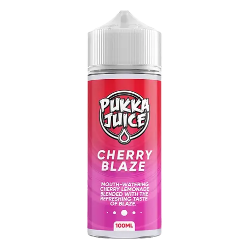Pukka Juice Cherry Blaze E Liquid 100ml Shortfill 70VG/30PG