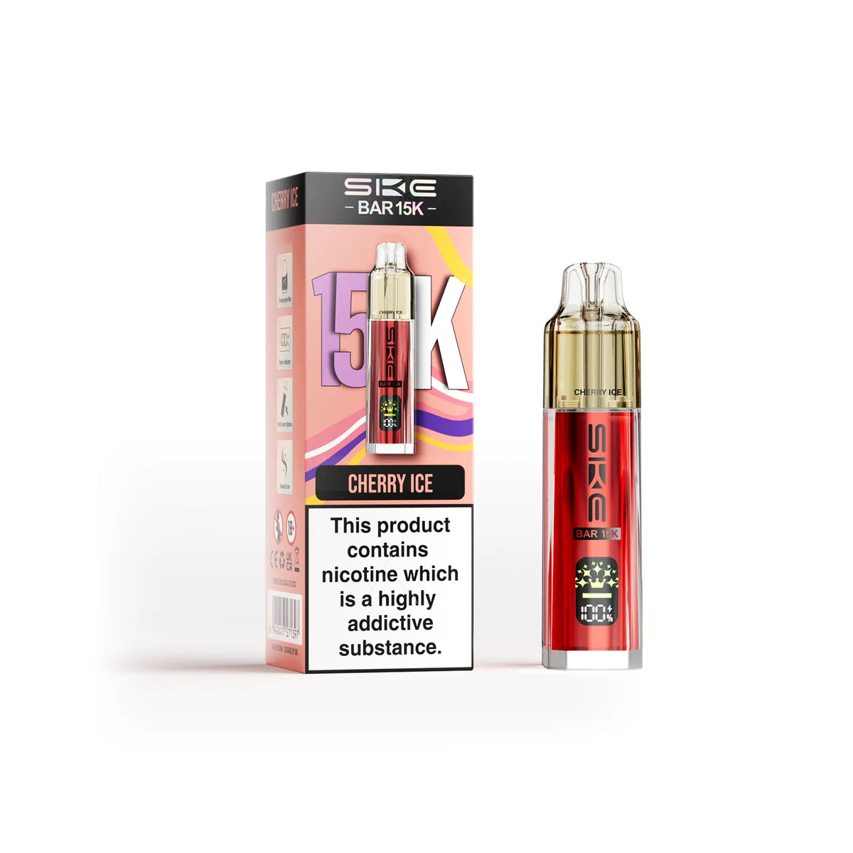Cherry Ice SKE Bar 15K Prefilled Vape Kit