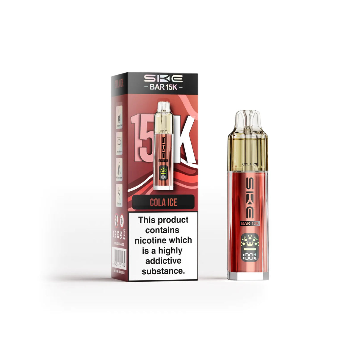Cola Ice Flavour SKE Bar 15K Prefilled Pod Kit