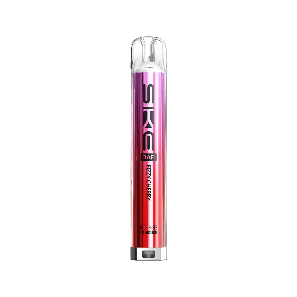 Fizzy Cherry Flavour SKE Crystal Bar 600 puff prefilled pod kit