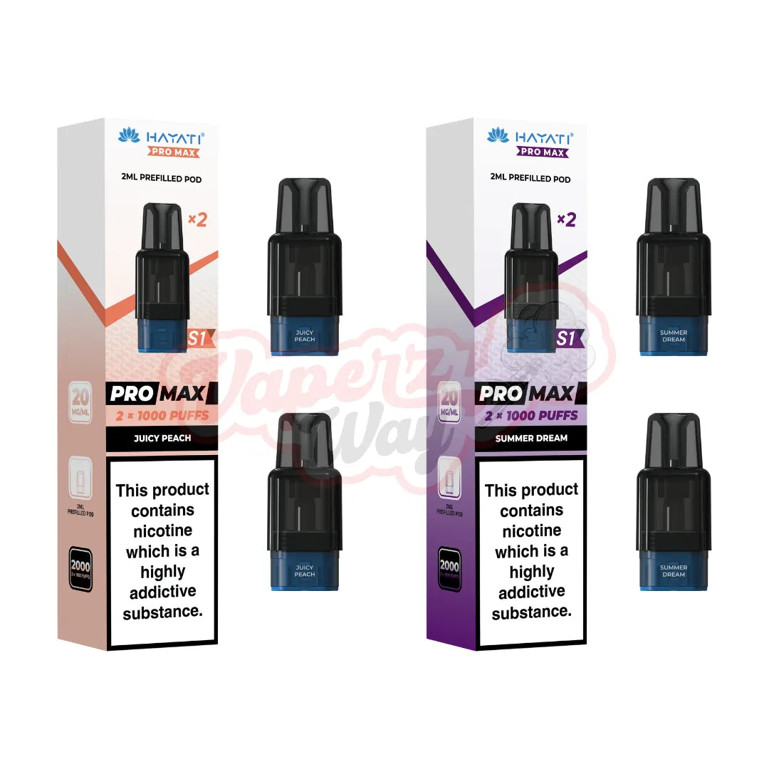 Hayati Pro Max S1 2ml Prefilled Pods