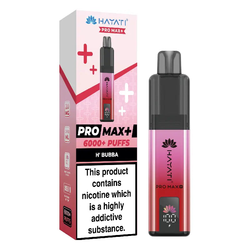 Hubba Bubba Flavour Hayati Pro Max Plus 6000 Puff Prefilled Pod Kit