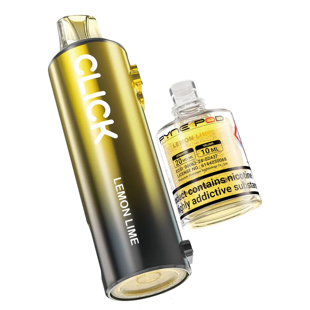 Pyne Pod Click refill pods in Lemon Lime flavour