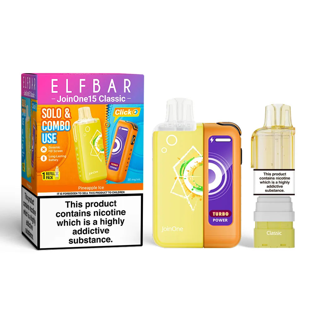 Elf Bar JoinOne 15 Classic Vape Kit Pineapple Ice 15K Puffs