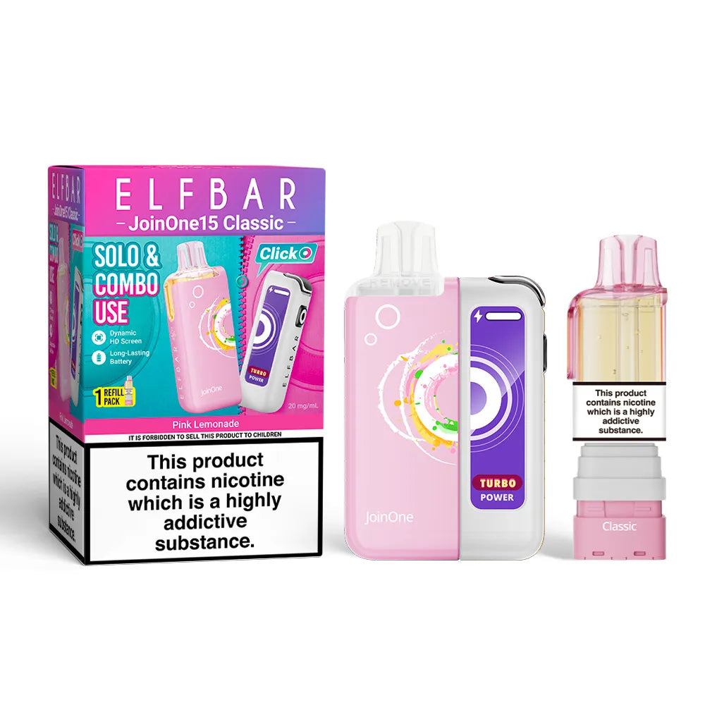 Elf Bar Vape Device 15K Puffs Pink Lemonade flavour