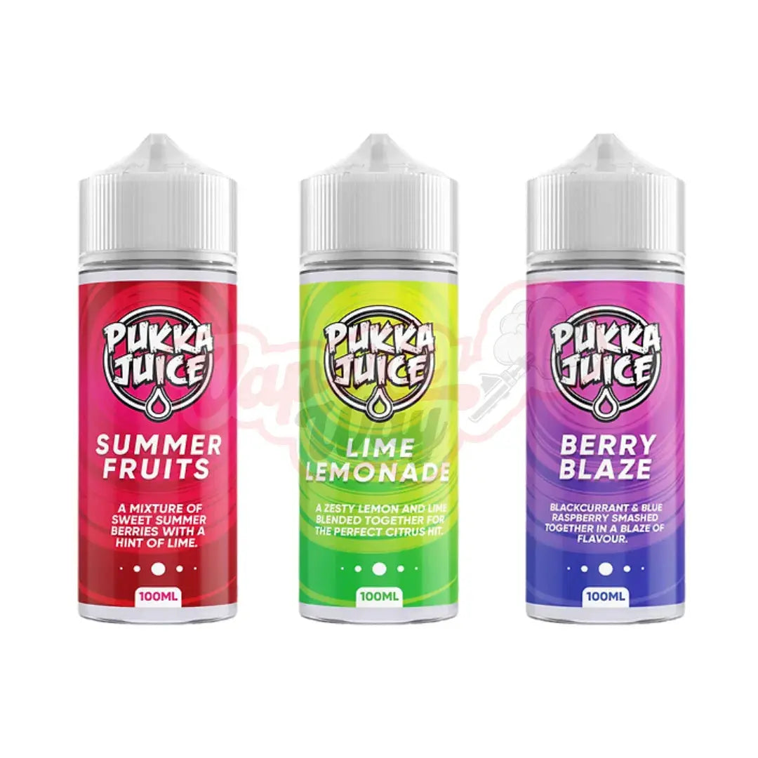 Pukka Juice E-Liquid 100ml Shortfill (70VG/30PG)