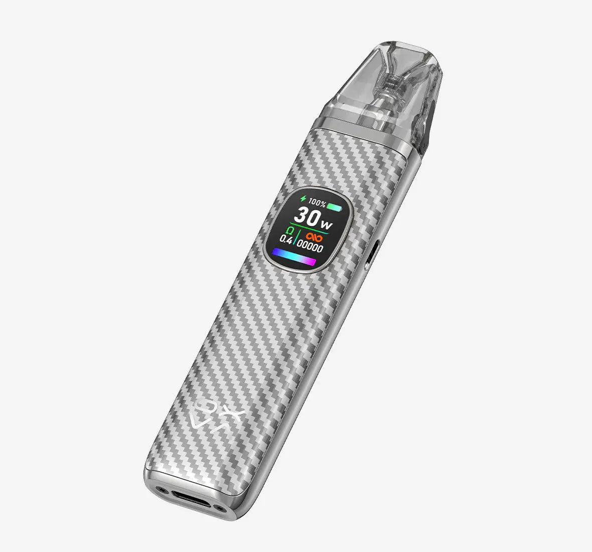 Silver Carbon Oxva Xlim Pro 2 Pod Vape Kit
