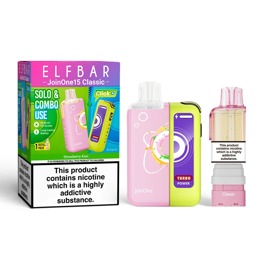 Strawberry Kiwi Elf Bar Vape Device JoinOne 15 Classic