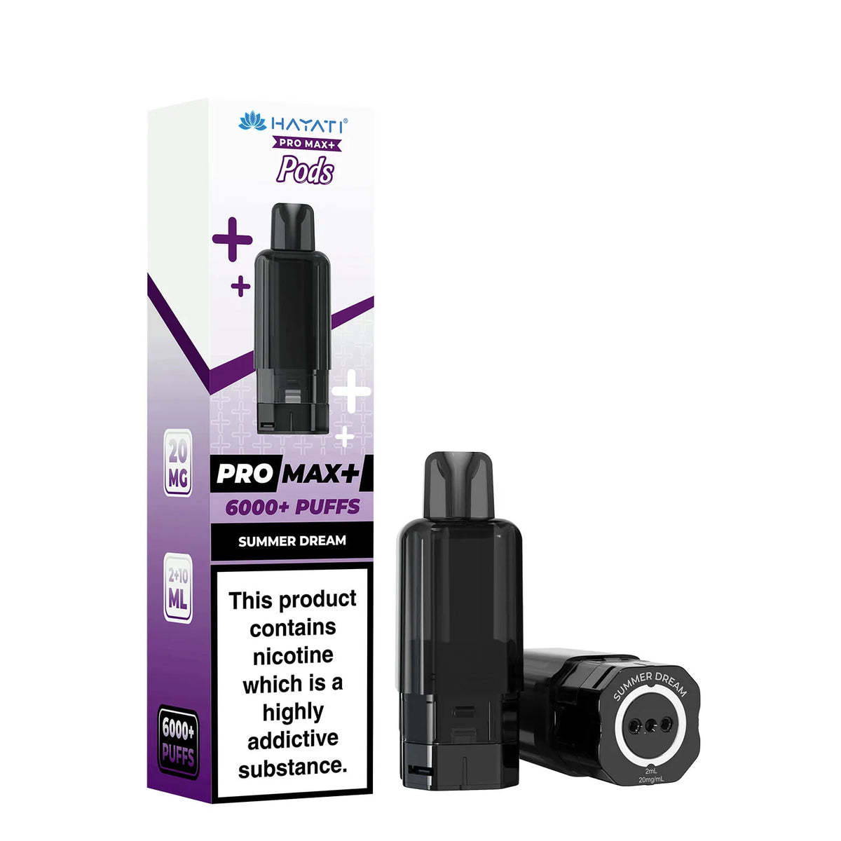 Summer Dream Flavour Hayati Pro Max Plus 6000 Pre-Filled Replacement Pods and Hayati 6000 Refill Pods
