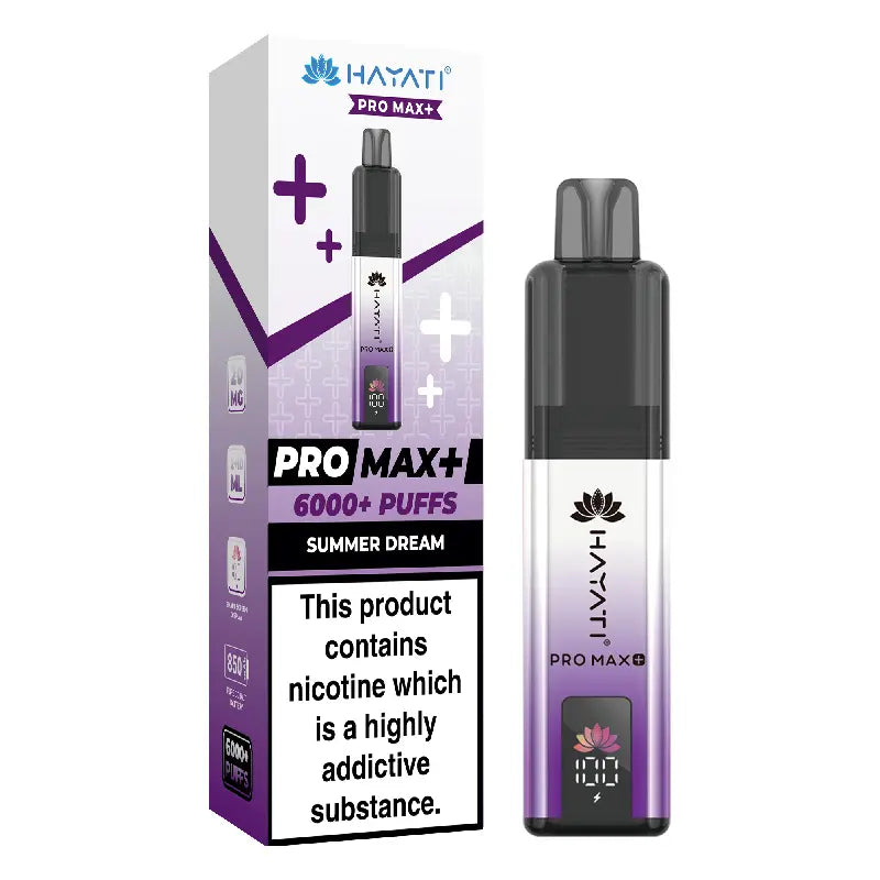 Summer Dream Flavour Hayati Pro Max Plus 6000 Puff Prefilled Pod Kit