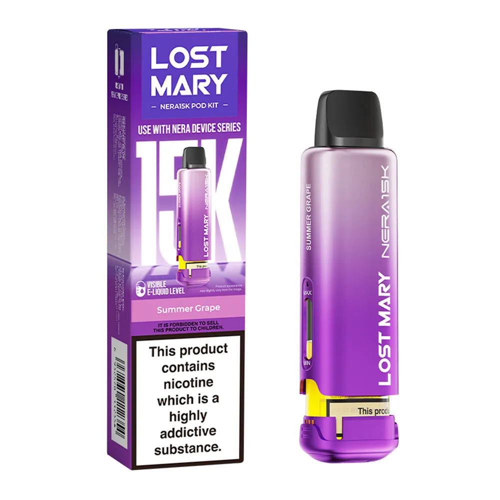 Lost Mary Nera 15K Replacement Pods