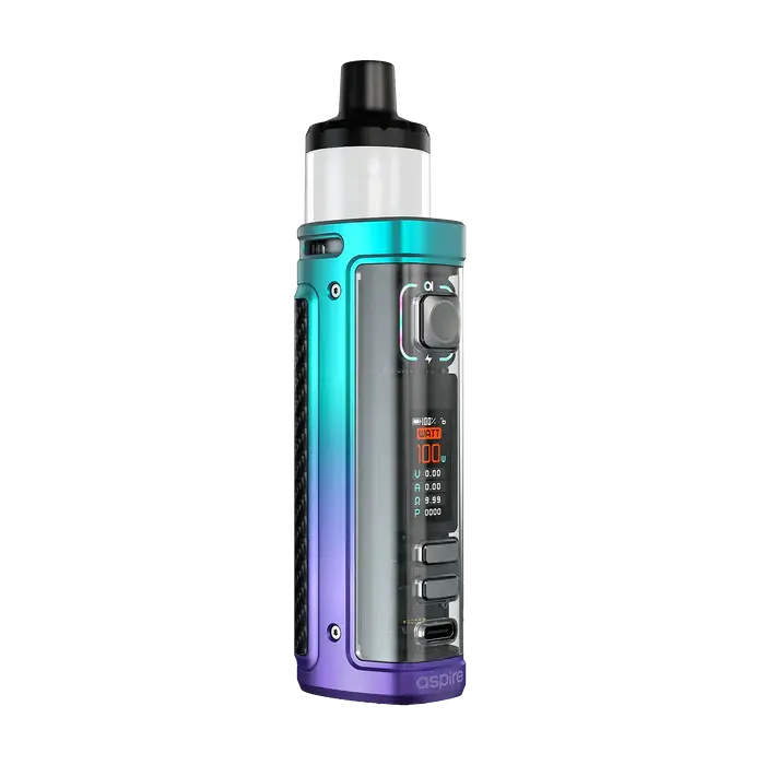 Teal Purple Fade Aspire Veynom LX Vape Kit