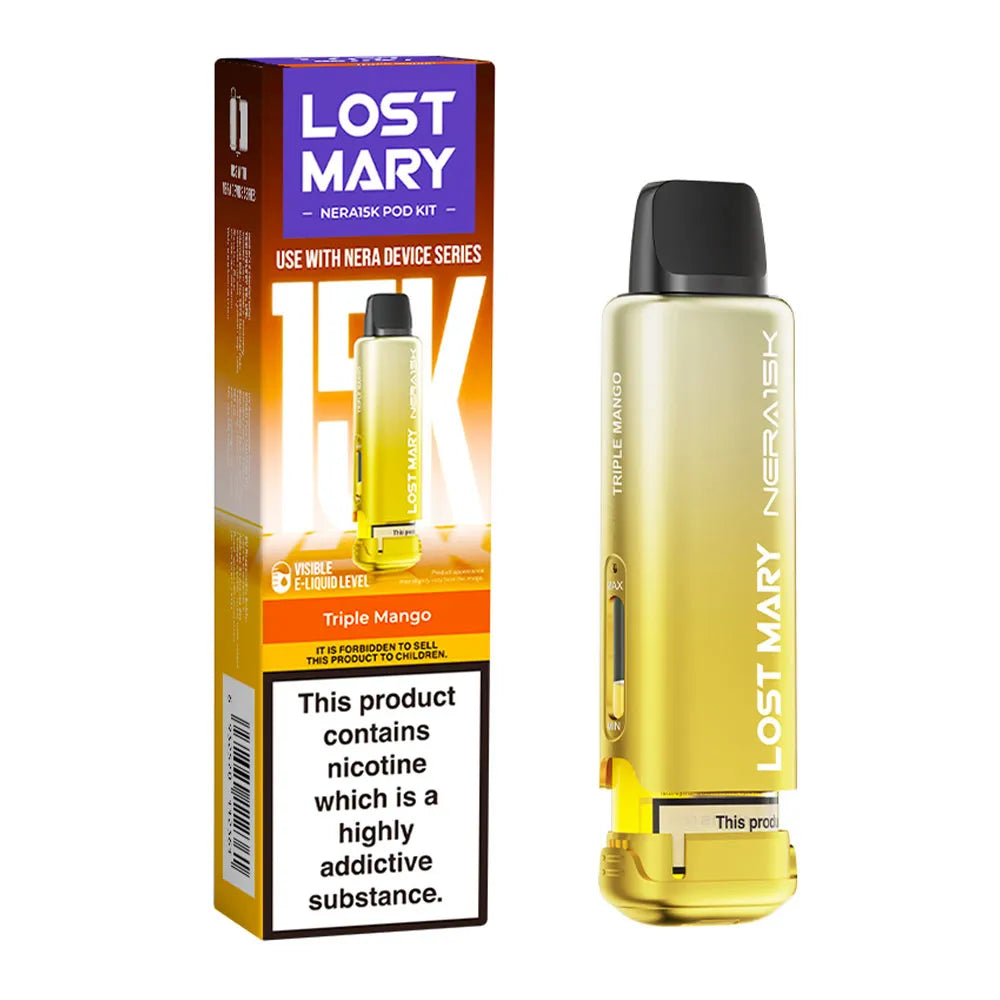 Lost Mary Nera 15K Replacement Pods