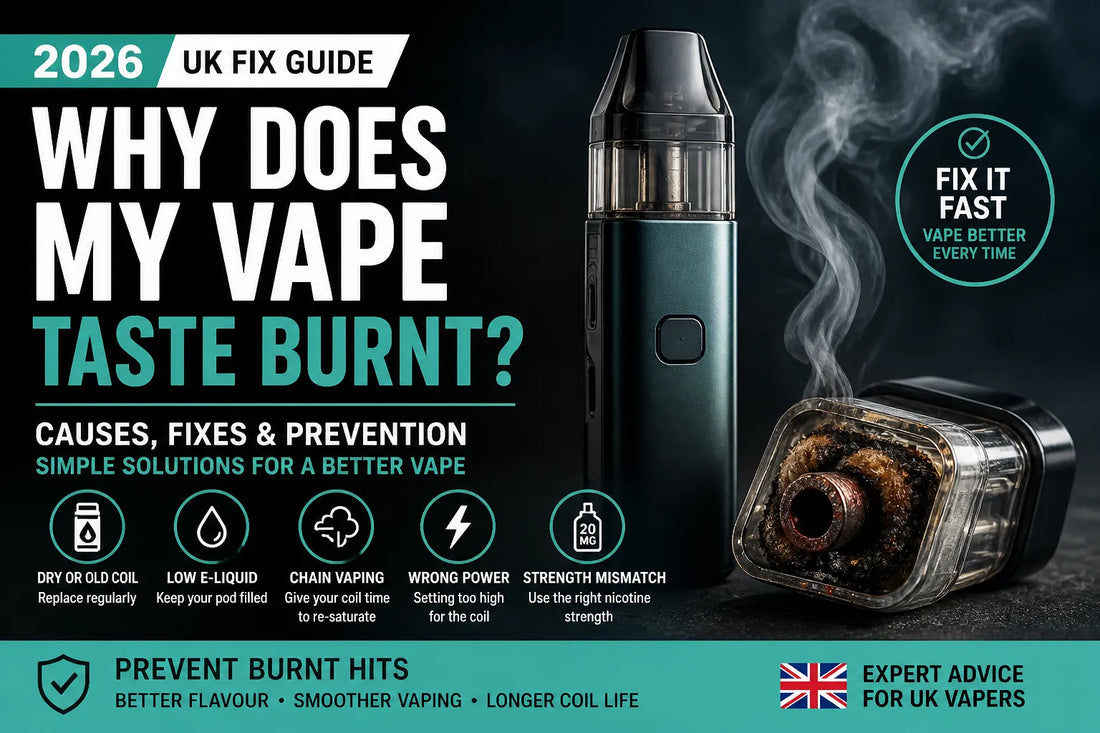elf bar vape uk How to Fix Burnt Vape: A Real-World Guide – SupaVapes.com main image 1