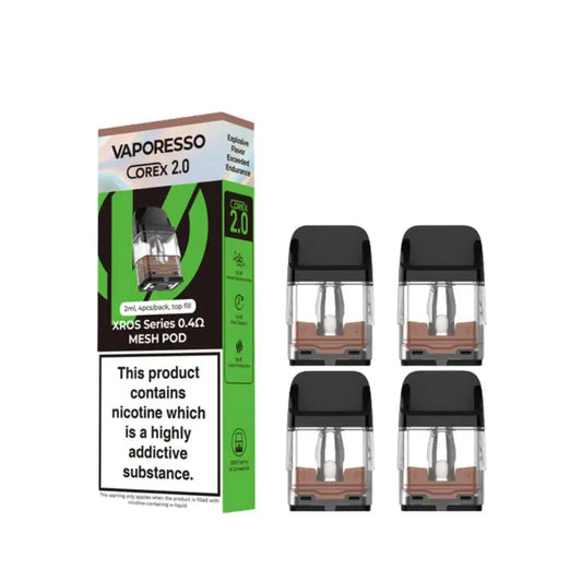 0.4 ohm Vaporesso Xros Replacement Pods