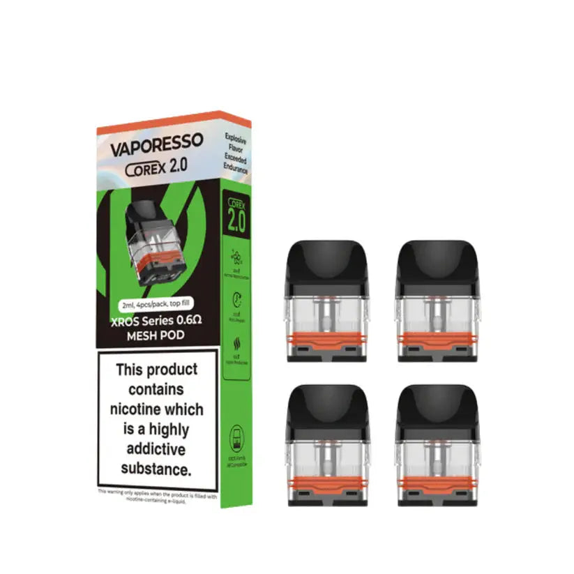 0.6 ohm Vaporesso Xros Replacement Pods