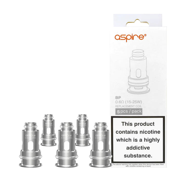 Aspire BP Ohm Replacement Coils (pack of 5)