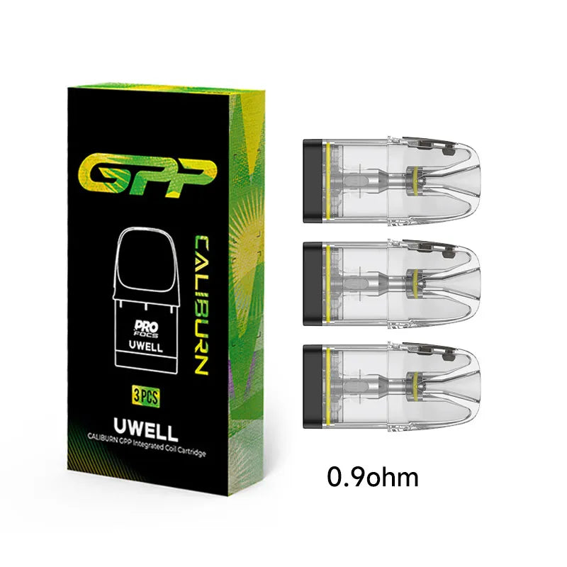 0.9 ohm Uwell Caliburn GPP Replacement Pods