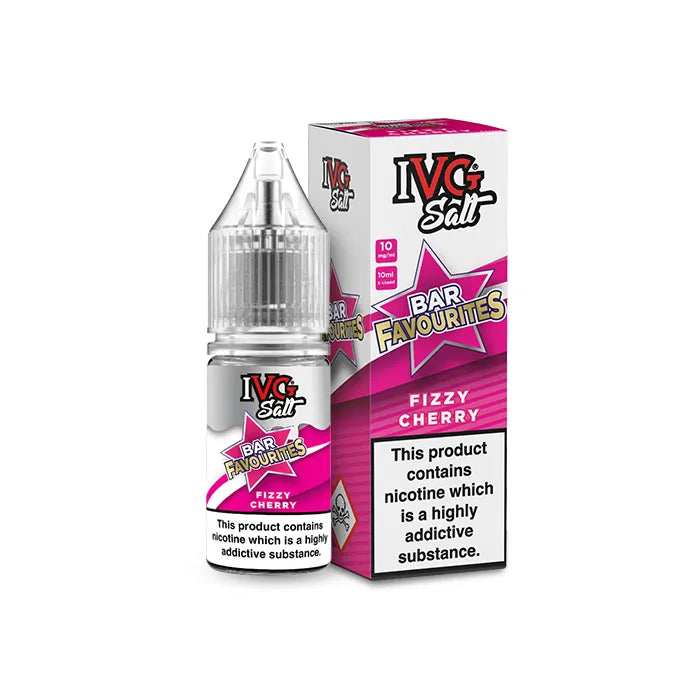 IVG Bar Favourites Fizzy Cherry Nic Salt 10mg