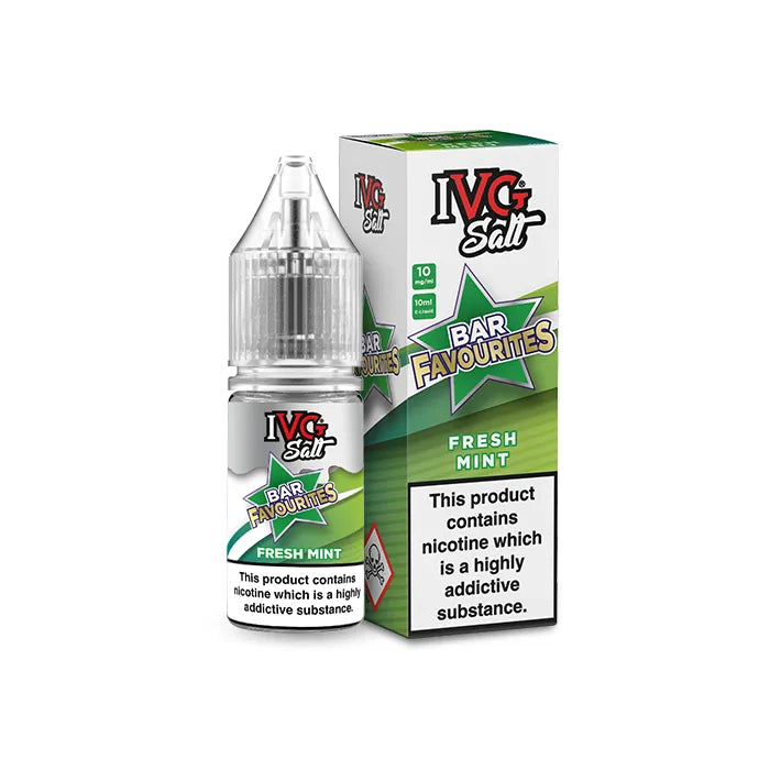 IVG Bar Favourites Fresh Mint Nic Salt 10mg