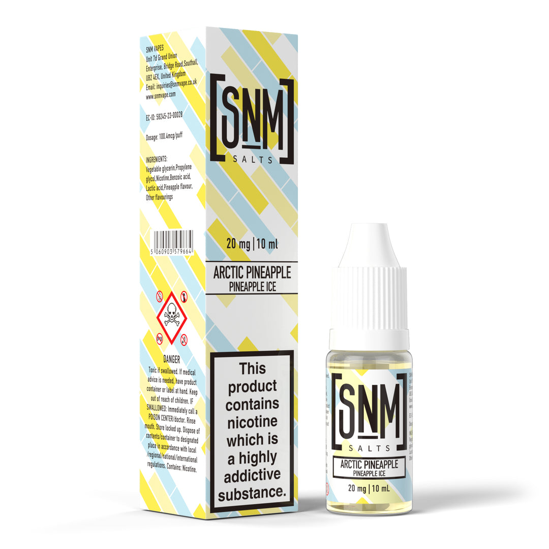 SNM Vapes Nic Salts E-Liquid | 4 FOR £11