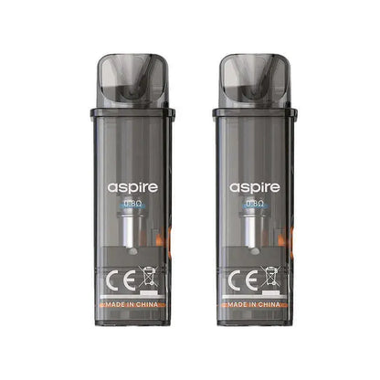 Aspire Gotek Refillable Pods 0.8ohm 2 Pack Replacement Vape Cartridges for Aspire Gotek Series. 2ml E Liquid Capacity. TPD Compliant for UK Market. Built-in Coil for Smooth MTL Vaping