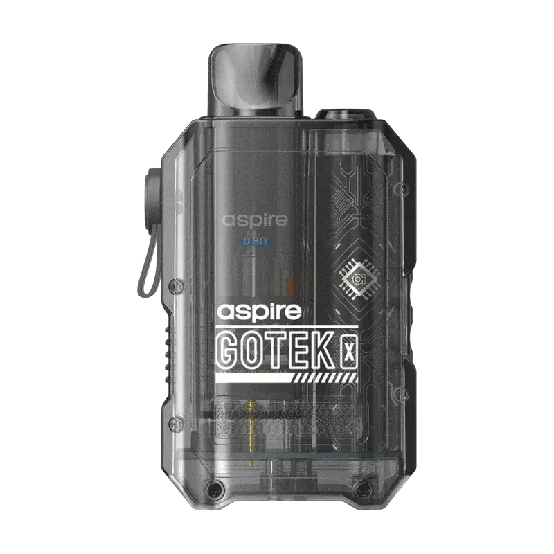 Translucent Black Aspire Gotek X Pod Kit