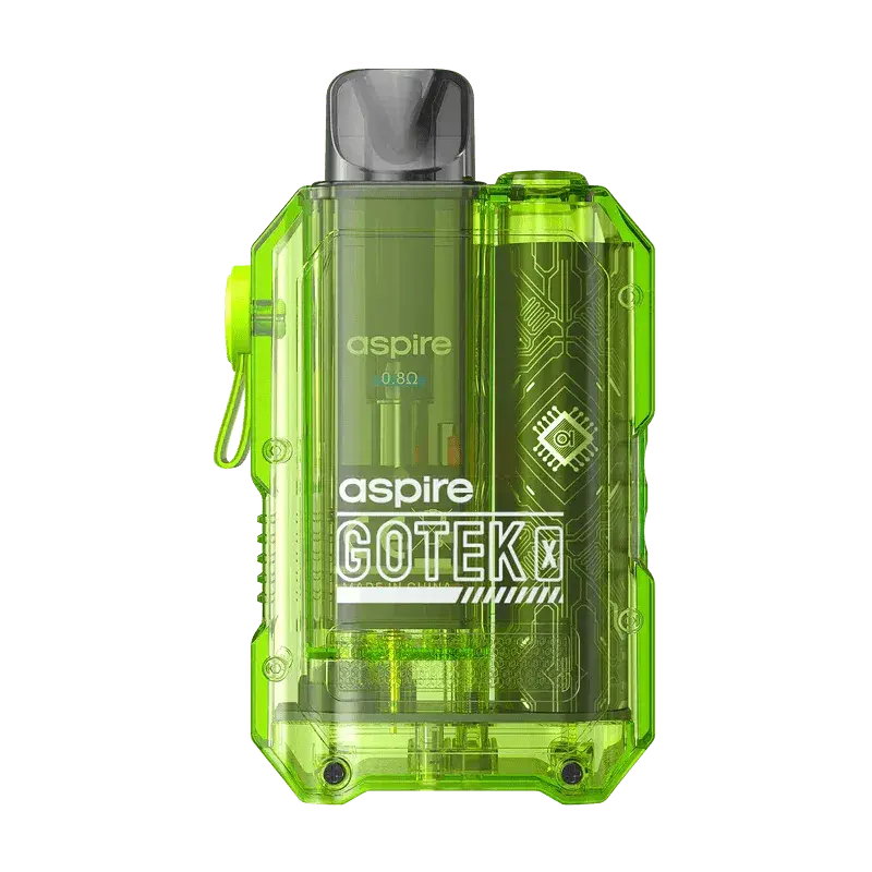 Translucent Green Aspire Gotek X Pod Kit