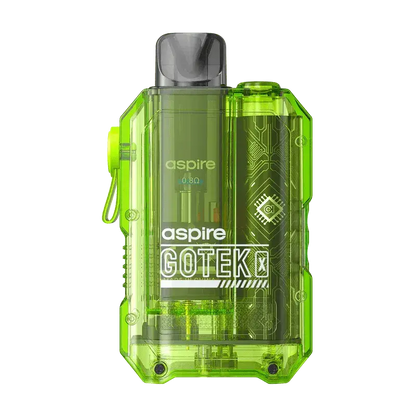 Translucent Green Aspire Gotek X Pod Kit