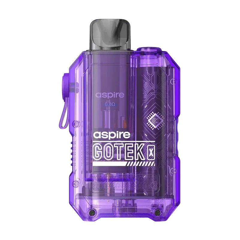 Translucent Purple Aspire Gotek X Pod Kit
