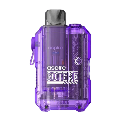Translucent Purple Aspire Gotek X Pod Kit