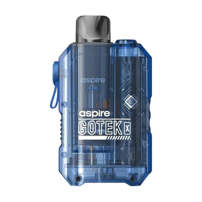 Translucent Royal Blue Aspire Gotek X Pod Kit