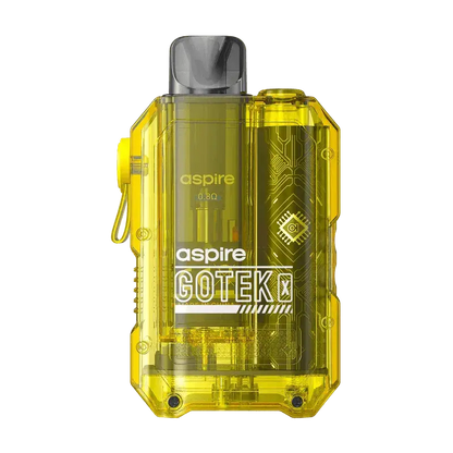 Translucent Yellow Aspire Gotek X Pod Kit