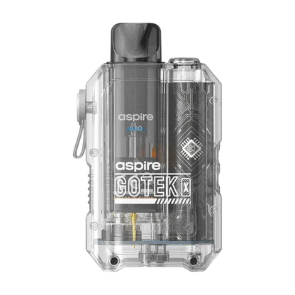 Transparent Aspire Gotek X Pod Kit