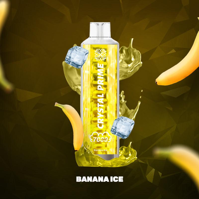 Banana Ice Crystal Prime 7000 Disposable Vape