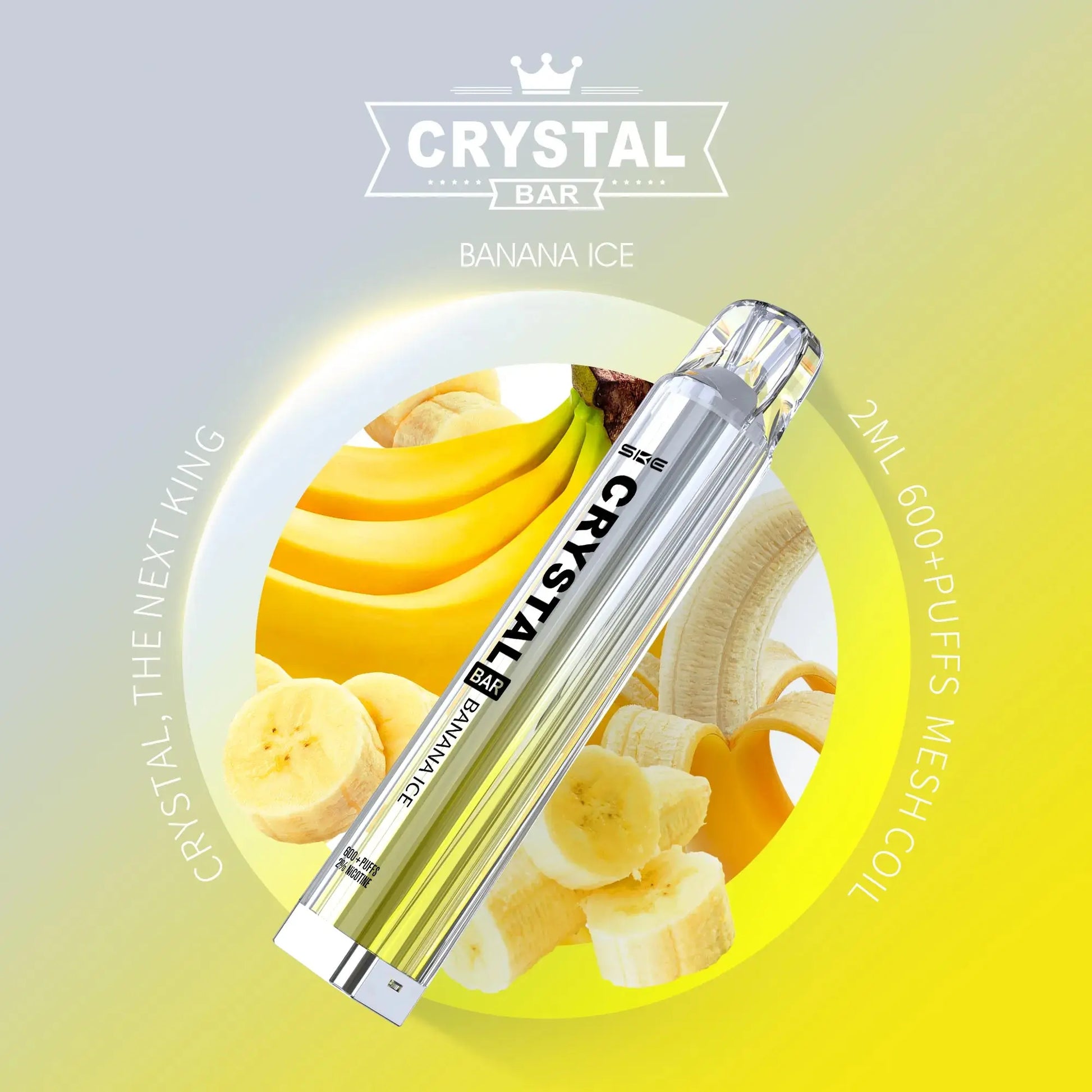 SKE Crystal 600 Puff Disposable Vape (6861487177831)