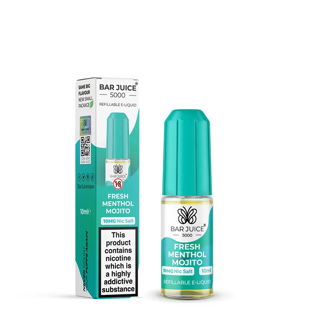 Bar Juice 5000 Fresh Menthol Mojito 10mg Nic Salt