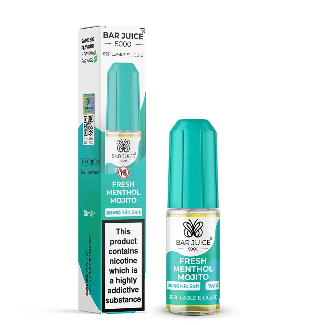 Bar Juice 5000 Fresh Menthol Mojito 20mg Nic Salt