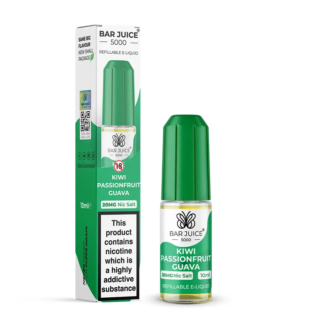 Bar Juice 5000 Kiwi Passion Fruit Guava 20mg Nic Salt