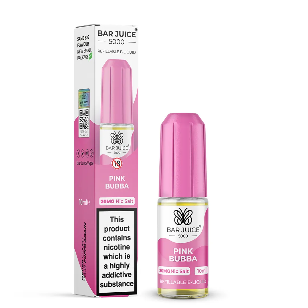 Bar Juice 5000 Pink Bubba 20mg Nic Salt