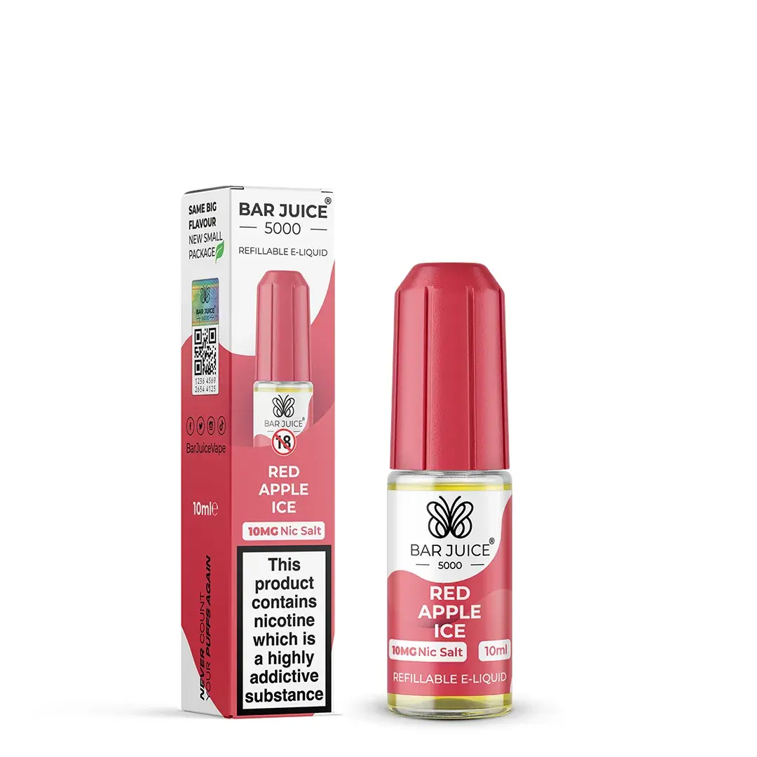 Bar Juice 5000 Red Apple Ice 10mg Nic Salt